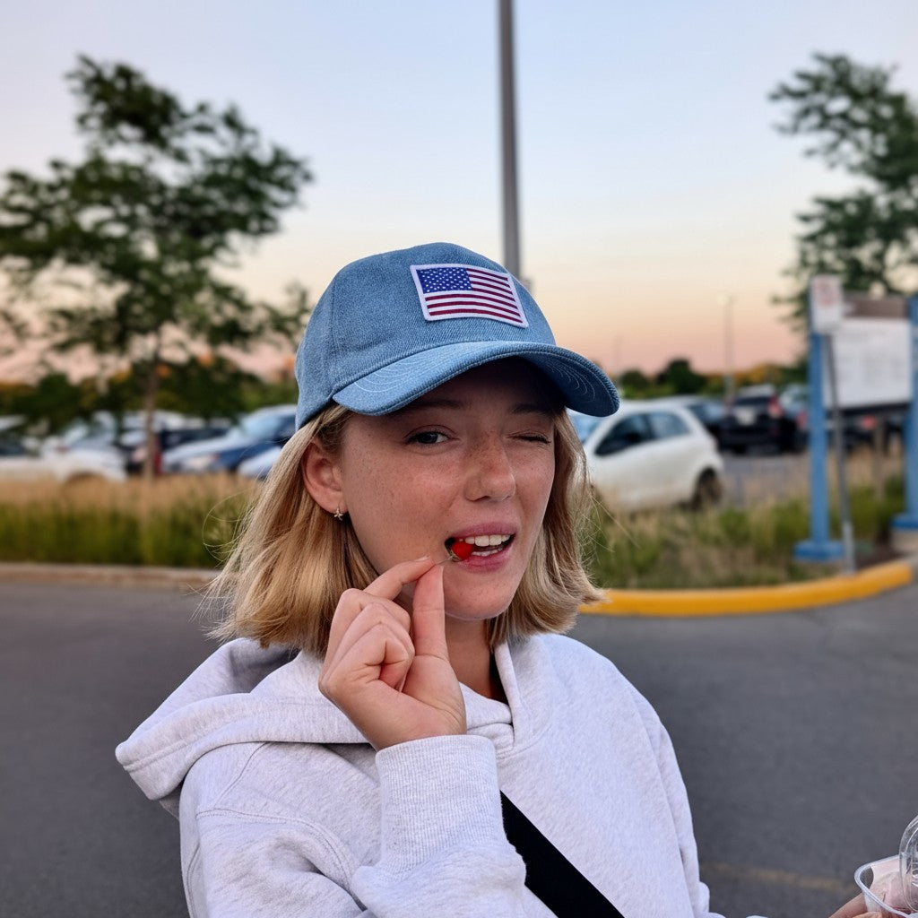 Denim Baseball Cap